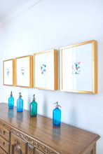 Load image into Gallery viewer, violet- watercolors (4) 17.5x21.5"
