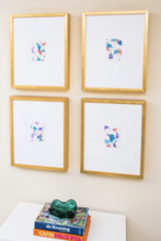 Load image into Gallery viewer, violet- watercolors (4) 17.5x21.5"