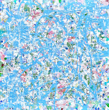 Load image into Gallery viewer, drip and dots  36x36"