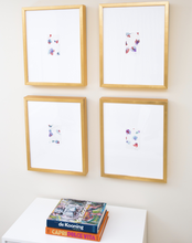 Load image into Gallery viewer, poppies -watercolors 17.5 x 21.5"