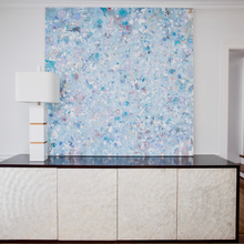 Load image into Gallery viewer, singing the blues 60X60"