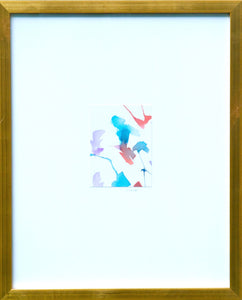 violet- watercolors (4) 17.5x21.5"